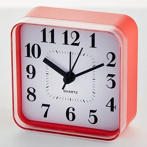 DELTA Будильник 8x4х9см DT8-0018 красный