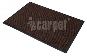 SHAHINTEX Коврик ICARPET 80*120 см. придверный влаговпитывающий 00-00006006 коричневый
