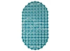 VILINA Коврик для ванны 36х65 см Комфорт 6922 голубой