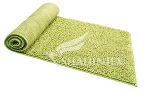 SHAHINTEX Коврик MULTIMAKARON 70*140 5606 зеленый