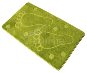 SHAHINTEX Коврик РР 50*80 9196 САЛАТНЫЙ 58