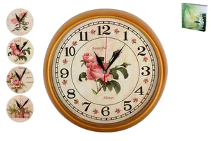 КОРАЛЛ Часы настенные Шебби Роуз 30 см 2279 микс