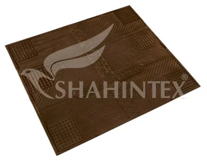SHAHINTEX Коврик противовибрационный 62*55 00-00002554 ШОКОЛАДНЫЙ 06