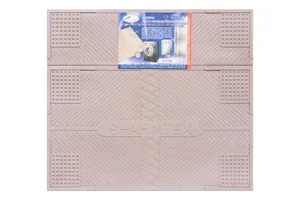 SHAHINTEX Коврик противовибрационный 62*55 5568 БЕЖЕВЫЙ 04