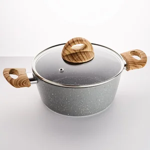 ALPENKOK Кастрюля Ø20см 2,7л GREY MARBLE AK-60/2N