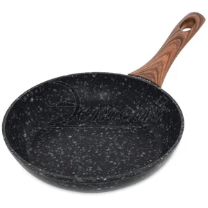 ЭСТЕТ Сковорода 22 см Оникс ЭТ-70418 гранит 