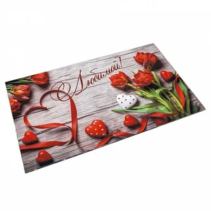 ZERAKS Доска разделочная 23х37см С 8 Марта! Любимой ДВ4-016