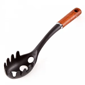 ALPENKOK Ложка для спагетти 35 см Kraft AK-5263N деревянная ручка