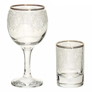 ДЕКОСТЕК Подарочный набор 12 предметов Боярский 12081-ГЗ гравировка, золото 