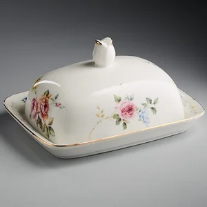 BEATRIX Масленка 17х13х8см Санторини МН083D 