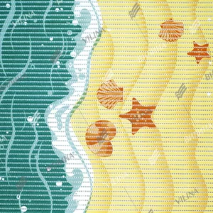 VILINA Коврик напольный из вспененного ПВХ 0,65 х 15 м 67160 принт V22GR