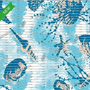 VILINA Коврик напольный из вспененного ПВХ 0,65 х 15 м 67160 принт V34C