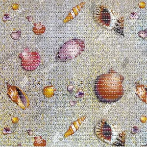 VILINA Коврик напольный из вспененного ПВХ 0,65 х 15 м 67510 принт FV4