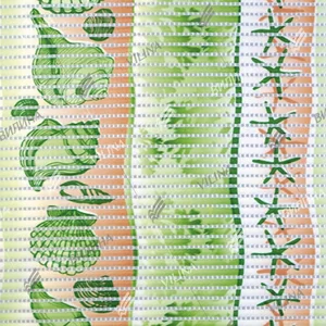 VILINA Коврик напольный из вспененного ПВХ 0,80 х 15 м 67170 принт V18GR