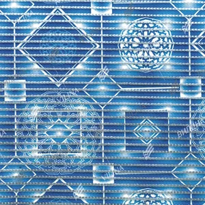 VILINA Коврик напольный из вспененного ПВХ 0,80 х 15 м 67170 принт V21C