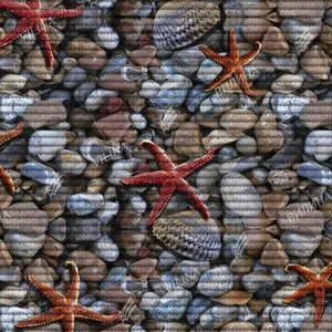 VILINA Коврик напольный из вспененного ПВХ 0,80 х 15 м 67520 принт FV2