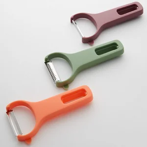 WEBBER Набор овощечисток 3 штуки с лезвием из нержавеющей стали, три разных лезвия BE-5354/3