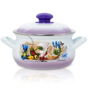 ЭСТЕТ Кастрюля 2,0 л Прованс ЭТ-71504 грушевидная