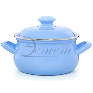 ЭСТЕТ Кастрюля 2,0 л ЭТ-72301грушевидная голубая