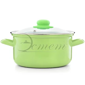 ЭСТЕТ Кастрюля 3,0 л ЭТ-72502 цилиндрическая салатовая