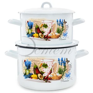 ЭСТЕТ Набор посуды 4пр Прованс цилиндрический 2,9 л 4,3 л ЭТ-71518