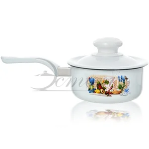 ЭСТЕТ Ковш 0,6 л Прованс с крышкой ЭТ-71515 