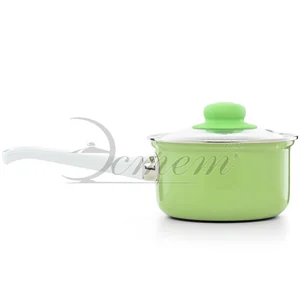 ЭСТЕТ Ковш 1,0л салатовый с крышкой ЭТ-72504