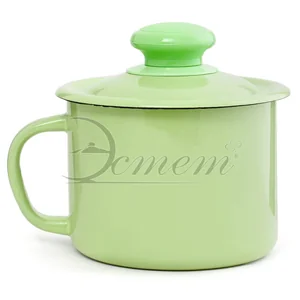 ЭСТЕТ Кружка 1,0 л салатовая с крышкой ЭТ-72506 