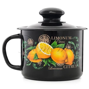ЭСТЕТ Кружка 1,0 л Цитрус с крышкой  ЭТ-72905