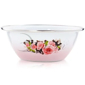 ЭСТЕТ Миска 0,6 л Розы и кофе ЭТ-71609