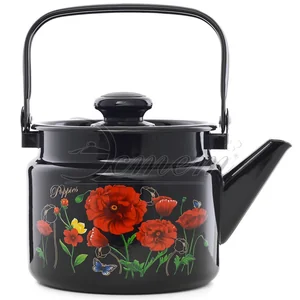 ЭСТЕТ Чайник 2,0 л Красные маки ЭТ-72808