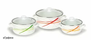 КМК Набор кастрюль (6пр.) График-1 Экстра