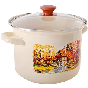 КМК Кастрюля 5,0 л 42304-162/4.02-У4 слоновая кость