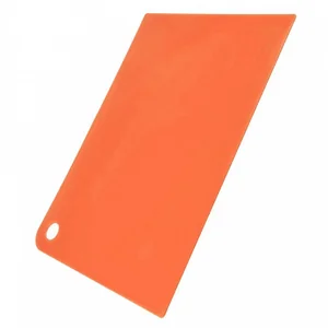 DELTA Доска разделочная GROSTEN 345х245х2мм прямоугольная PT1112КОРАЛ-30 коралловая