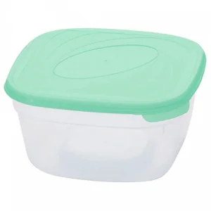 DELTA Емкость для СВЧ Galaxy квадратная 1,8 л NP2218МТ-60 мята