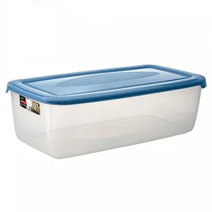 DELTA Ёмкость для хранения пищевых продуктов прямоугольная 6 л POLAR РТ1679ТГ-10 туманно-голубая