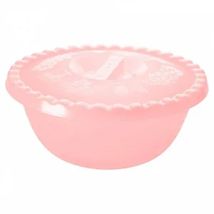 DELTA Миска Фазенда 3 л с крышкой NP2320ПД-30 пудра