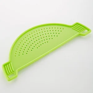 ALPENKOK Крышка-дуршлаг для слива воды из кастрюли 18,5х10см АК-18Р