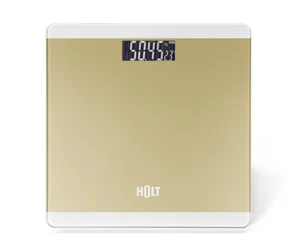 HOLT Весы напольные электронные HT-BS-008 gold