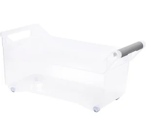 М-ПЛАСТИКА Органайзер с ручкой на колёсах М 1621