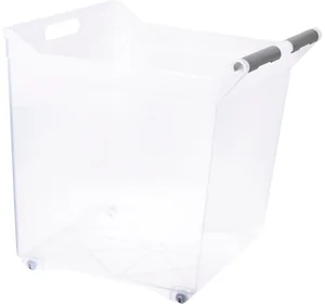 М-ПЛАСТИКА Органайзер с ручкой на колёсах М 1624