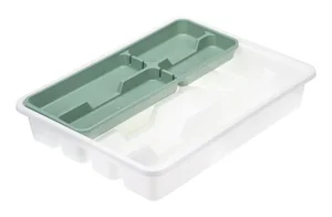 М ПЛАСТИКА Лоток для столовых приборов М 1146 фисташковый