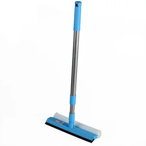 АКВАМАГ Швабра для окон, с телескопической ручкой, поролоном и водосгоном 1/50 ОП-304