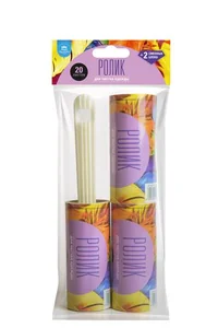 АКВАМАГ Набор роллер липкий + 2 запаски (18 листов) 1/96 W-11/1