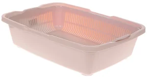 DD STYLE Лоток для животных 236 пепельно-розовый