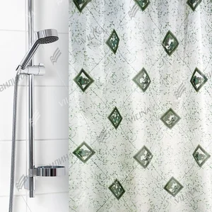 VILINA Занавес для ванной комнаты 170 x 180 см Для бережливых 1185GR