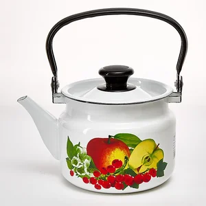 КМК Чайник 2 л цилиндрический 42704-102/6-У4 Вкус лета белый