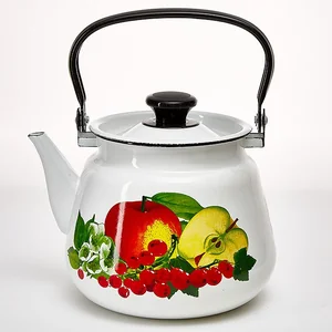 КМК Чайник 3,5 л конический 43504-132/6 Вкус лета белый