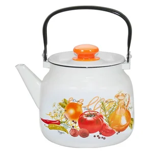 ЛЫСЬВА Чайник 3,5л Итальянская кухня С-2713П2/4Рч белый
