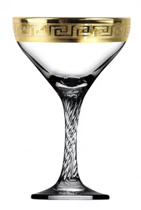 ГУСЬ ХРУСТАЛЬНЫЙ Набор креманок 6шт. Версаче голд TAV91-616/S